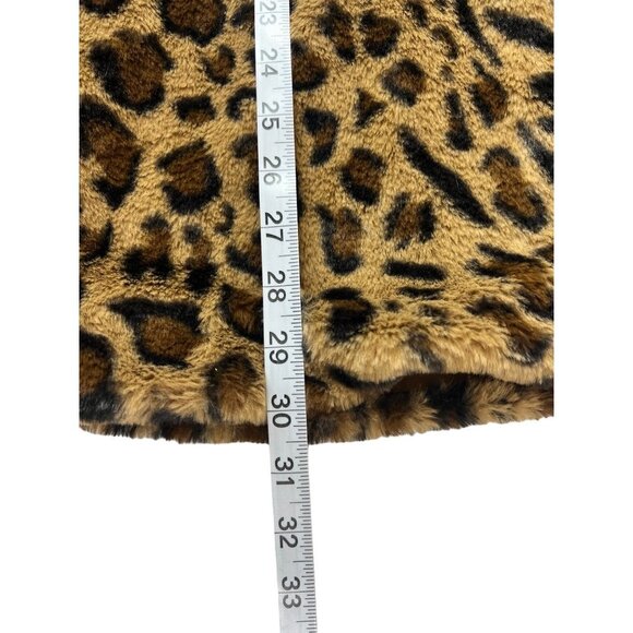 Shein Women's Soft Animal Print Buttoned Jacket - Picture 7 of 7